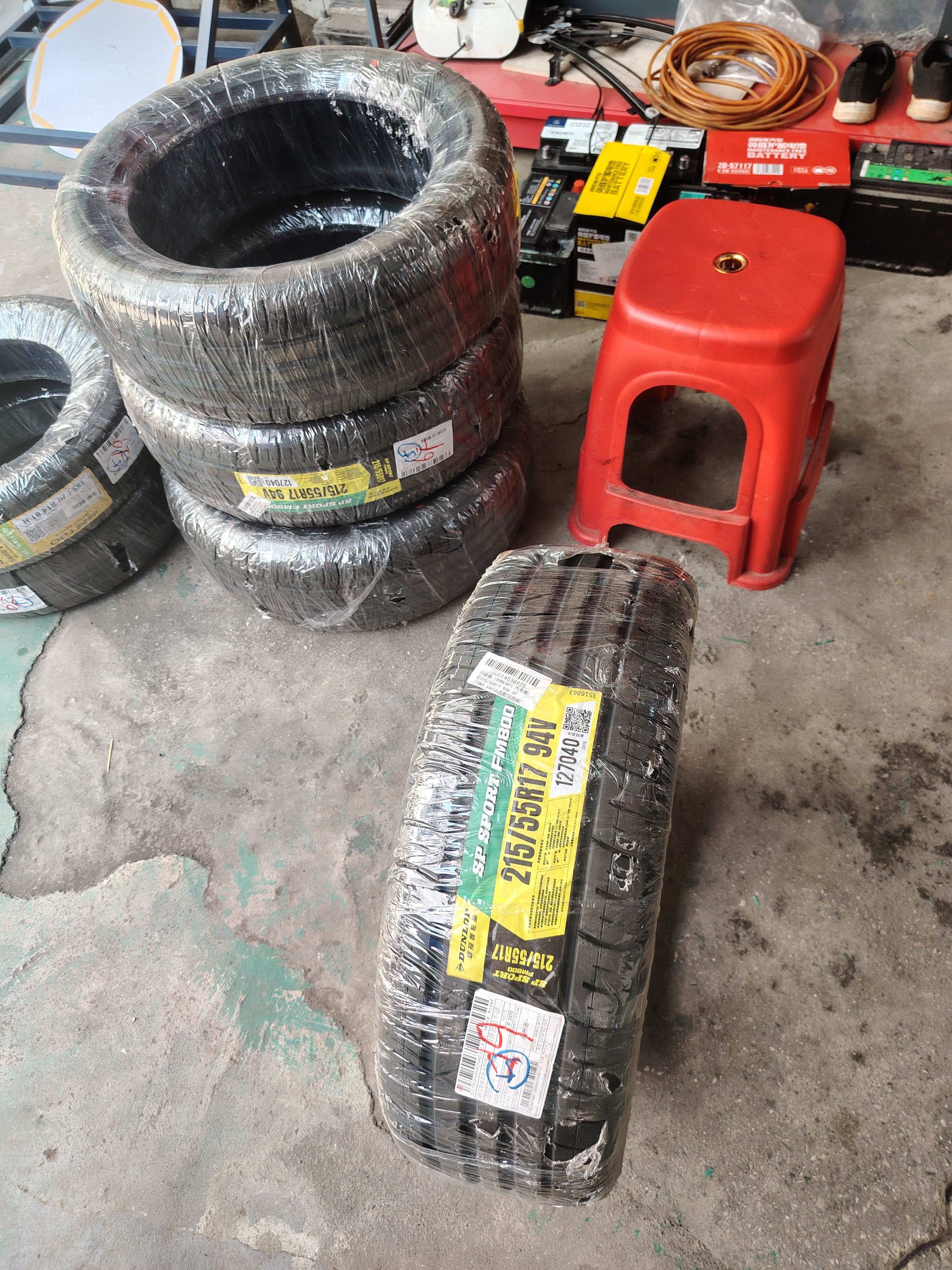 邓禄普（DUNLOP）汽车轮胎215/55R17 94V SP SPORT FM800适配迈腾帕萨特天籁凯美瑞 实拍图