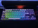 TickType塔塔次方现货机械键盘EVO80三模2.4G蓝牙HiFi成品办公学生游戏铝坨坨无畏契约 FR4脆轴阳极深紫 实拍图