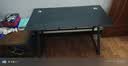 甄严选电脑桌台式电竞桌椅套装组合桌子办公家用桌学习桌书房书桌写字桌 【电竞桌椅套装】黑碳纤维面-整板120*60CM 实拍图