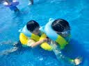 361°儿童游泳圈男女童加厚学游泳辅助小孩宝宝腋下手臂异形圈神器 实拍图