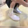 adidas「T头鞋」VL COURT CLASSIC板鞋德训鞋男女阿迪达斯轻运动   黑色/白色 (推荐女生选小半码)   42.5 实拍图