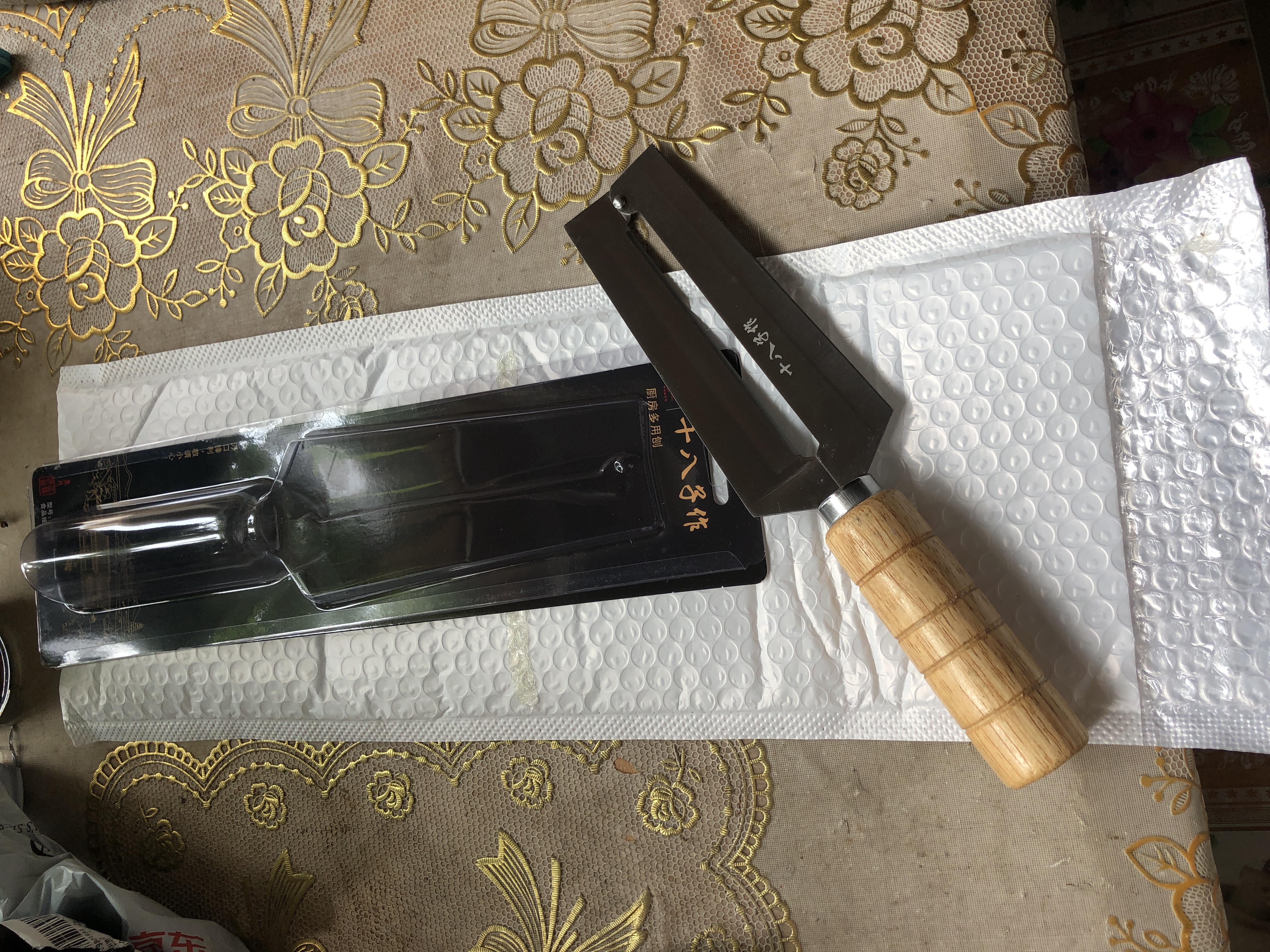十八子作甘蔗凤梨削皮刀水果刀家用商用多功能砍削菠萝皮剥皮刀 实拍图