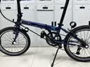 大行（DAHON）P8折叠自行车经典成人20英寸8速折叠车男女式运动单车KBC083 渐变蓝【经典版】 实拍图