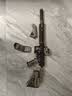 若客（ROKR）M416积木枪儿童玩具枪diy手工木质拼图装模型皮筋枪男孩生日礼物 实拍图
