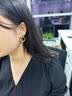 Jay 2026新款设计菱形耳环女耳饰女友双十一礼物 实拍图