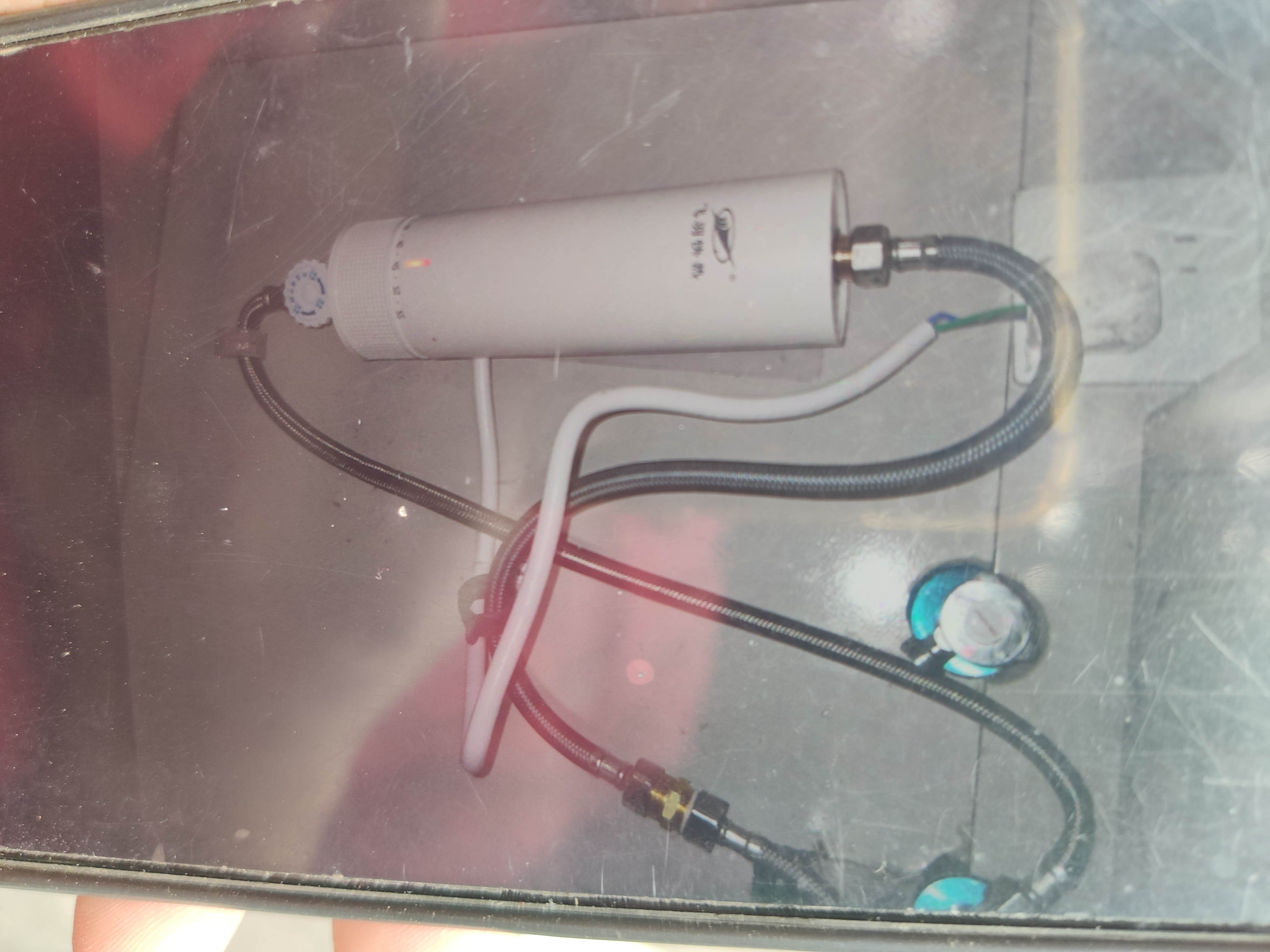 飞羽小厨宝即热式电热水器3400W变频恒温迷你台下宝小型家用即开即热免储水 实拍图