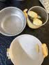 苏泊尔（SUPOR）宝宝辅食碗外出辅食套装不锈钢碗勺五件套便携儿童餐具KGF01AW10 实拍图
