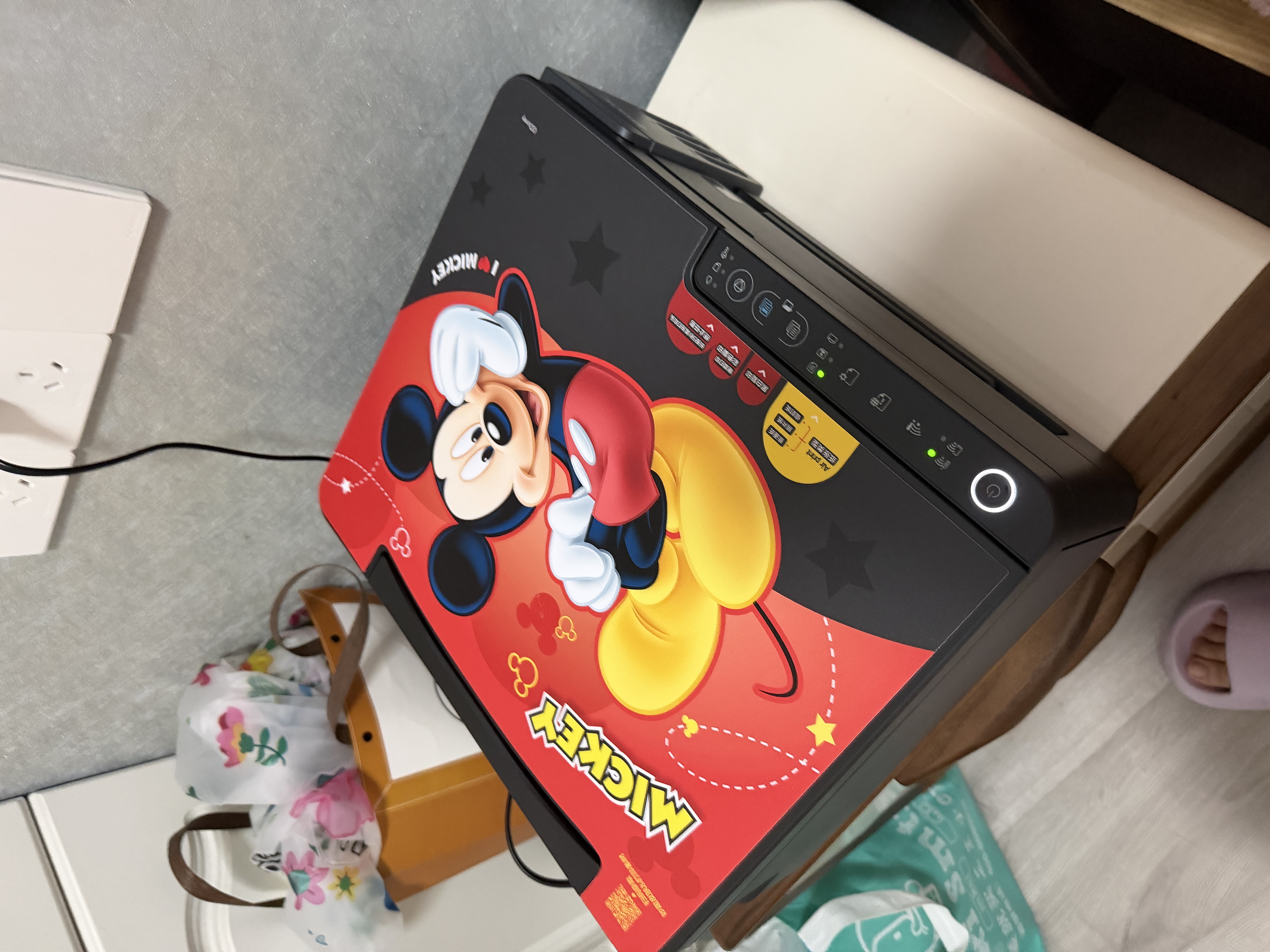 爱普生（EPSON）【6代新品】L3353墨仓式彩色家用AI学习打印机 L3251/L3255升级版(打印复印扫描 微信/无线 黑色） 实拍图