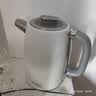 膳魔师（THERMOS）烧水壶电热水壶2026新款家用大容量全304不锈钢一体食品级开水壶旅行便携式养生壶办公室泡茶专用 1.7L 【真沸腾】简约经典白 实拍图