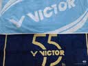 威克多（VICTOR）胜利新款羽毛球运动毛巾跑步训练健身吸汗擦汗巾柔软吸水巾TW9201 TW9201/M蓝色 实拍图