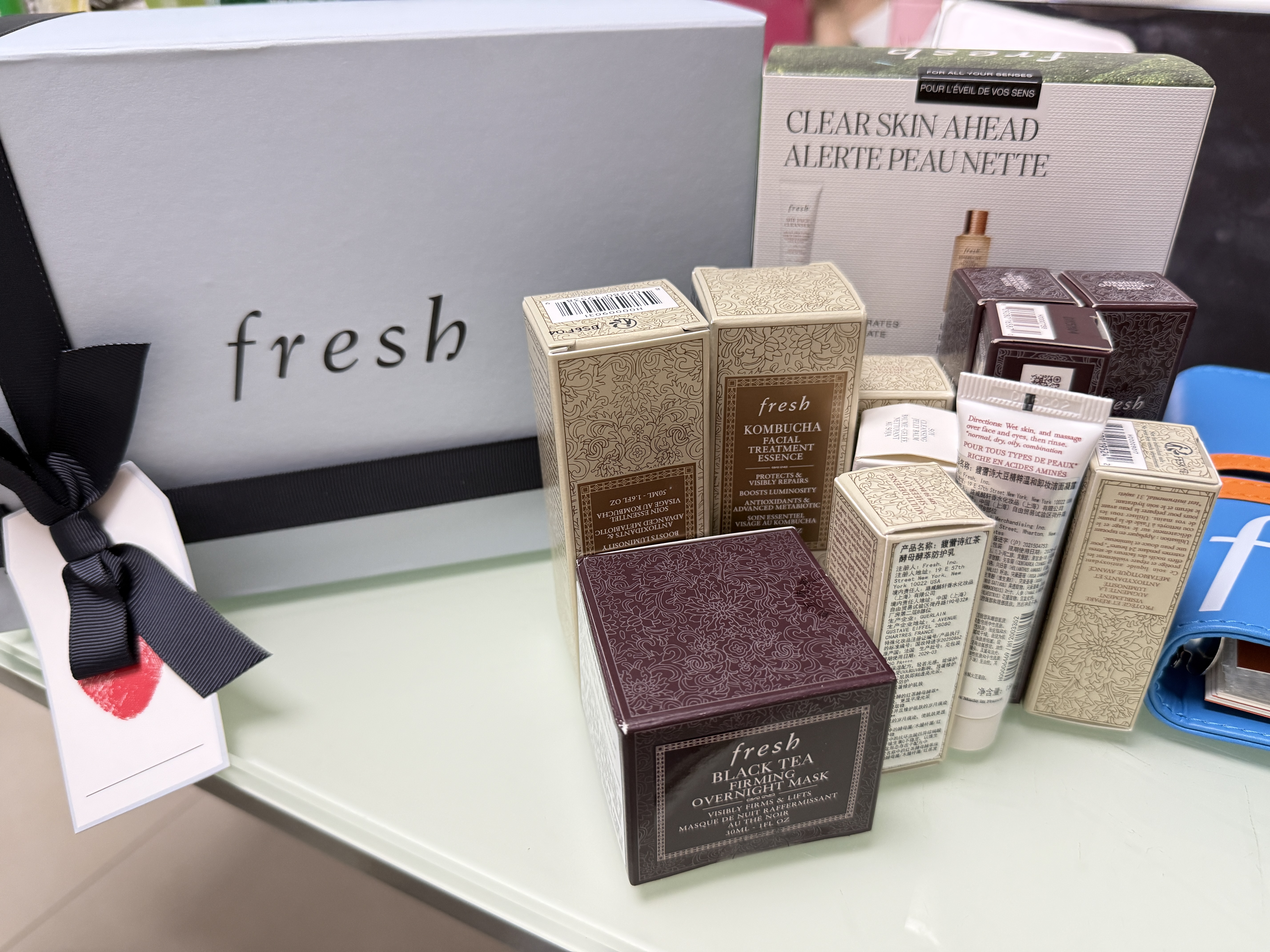 Fresh净澈焕亮随行礼盒(红茶水50ml+洁面50ml）生日礼物送女友男友 实拍图