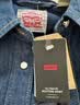 Levi's李维斯女士美式复古简约通勤经典翻领宽松蓝色牛仔衬衫 深蓝色 M 实拍图