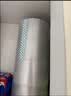 得力（deli）品正高品质高透明封箱胶带打包胶带 防台风胶带加固 45mm*60m*50um 6卷/筒 办公用品 筒装 33192 实拍图