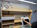 龙承匠人儿童学习桌椅套装J120实木可升降写字书桌中小学生6-18岁课桌椅子 【升级稀土抑轴灯】1.2米实木桌+吊柜+追背椅咖 赠学习大礼包 实拍图