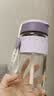 物生物高硼硅玻璃杯女士水杯大容量高颜值咖啡吸管杯泡茶杯中秋节礼物 实拍图