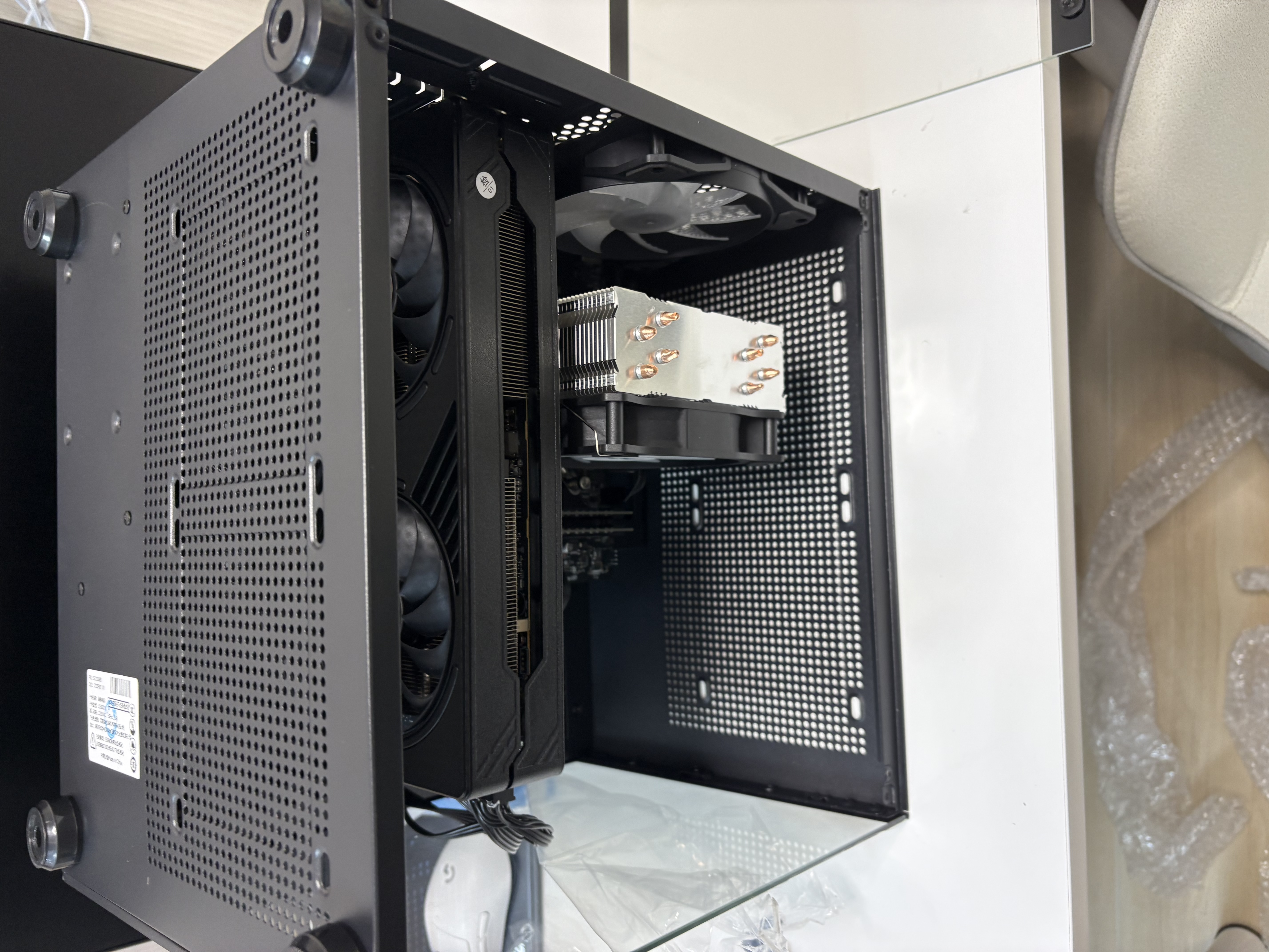 微星（MSI） i5 12400F/14400F/RTX3060/4060/5060Ti黑悟空三角洲游戏主机电脑台式机组装电脑主机DIY整机 配置七i5 12400F丨756G丨RTX4060 实拍图