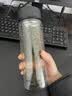 富光双层玻璃杯水杯子茶水分离泡茶杯男女士高颜值团购定制400ML 实拍图