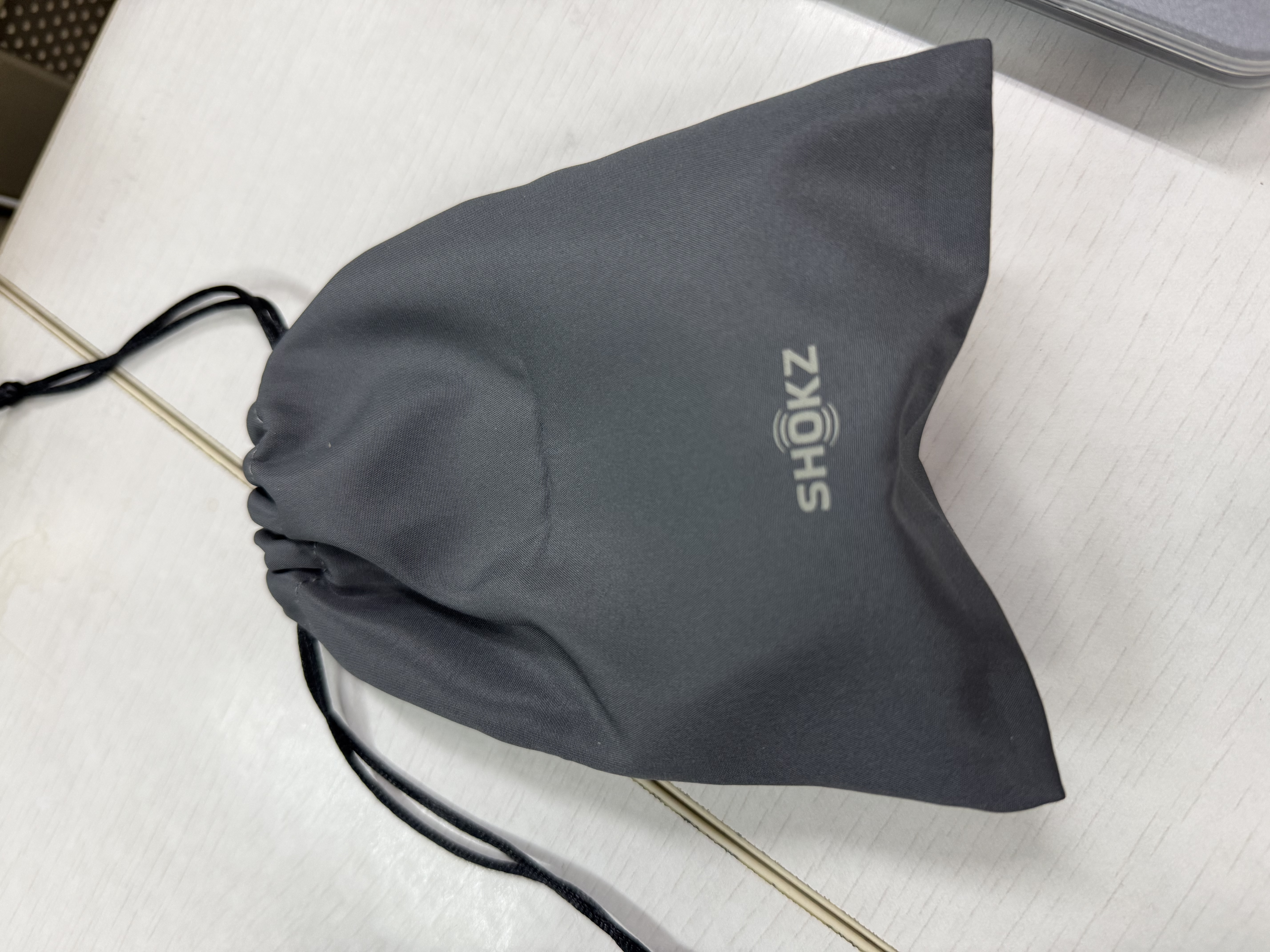 韶音（SHOKZ）OpenRun Air骨传导耳机骨传导蓝牙耳机开放式耳机蓝牙运动跑步适用苹果华为 石墨黑 实拍图