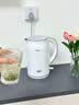 美的（Midea）电热水壶烧水壶1.7L304不锈钢0涂层双层隔热自动断电1500W养生冲奶2026新款 MK-SH17M130 实拍图