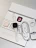 Apple/苹果 Watch S11 智能手表GPS款42毫米银色铝金属表壳雾紫色运动型表带S/M MEUT4CH/B 实拍图