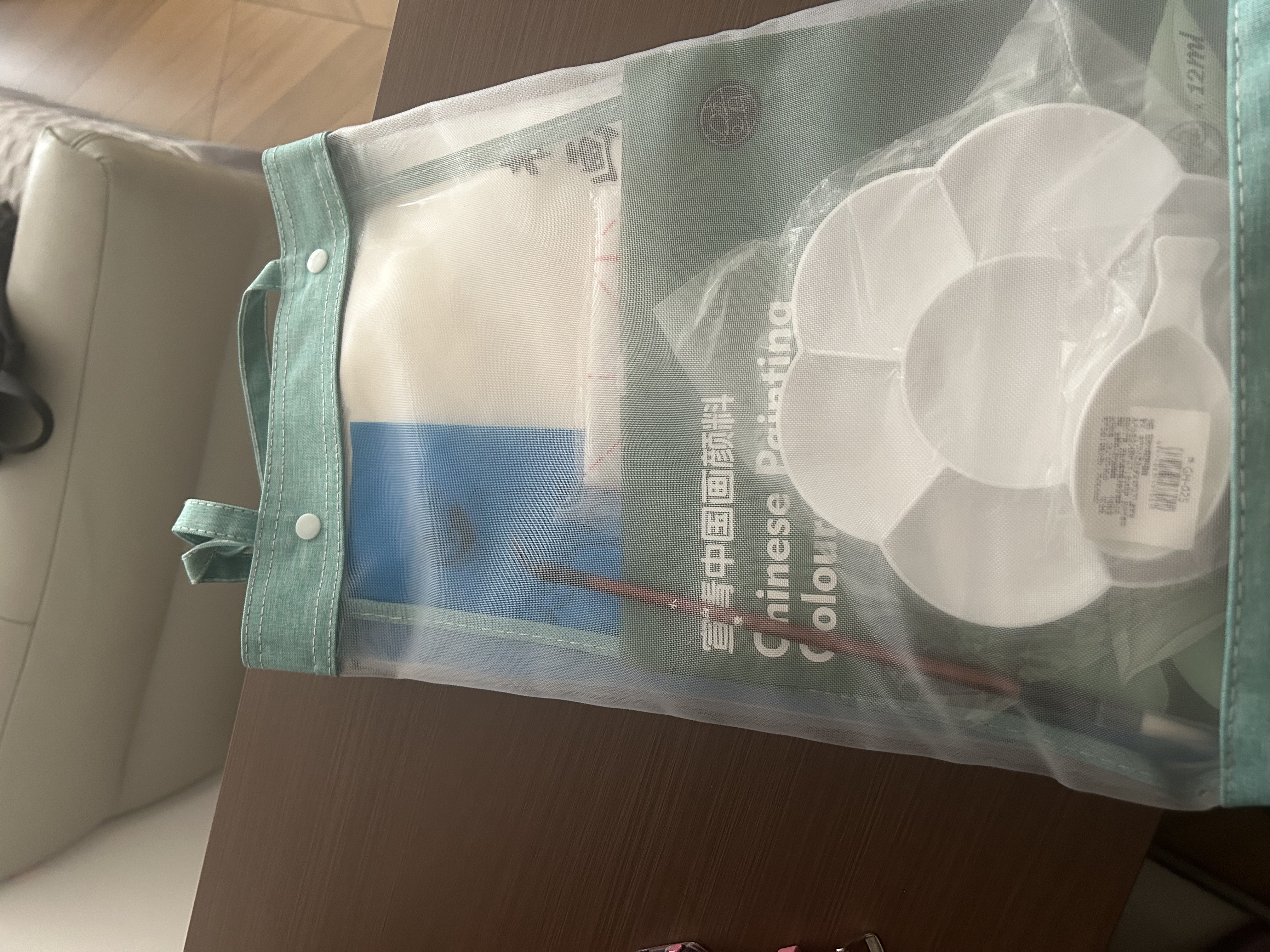 蒙玛特国画颜料工具套装 初学者小学生儿童水墨画中国画入门 24色12ml含手提袋 实拍图