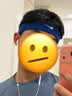 耐克（NIKE）运动吸汗头带网篮球护额头箍头巾导汗带擦汗束发带NNN07402OS蓝色 实拍图