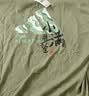 阿迪达斯（adidas）短袖男装女装夏运动服圆领宽松透气休闲T恤KC0977 绿色 M 实拍图
