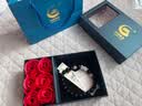 中国黄金（CHINA GOLD）足银貔貅手链男款黑曜石招财转运珠手串情人节生日礼物送男友老公 【今/次日达】黑曜石貔貅手链+玫瑰礼盒 实拍图
