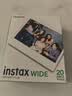 INSTAX富士instax立拍立得 宽幅相纸 白边双包装20张（适用于WIDE系列相机） 实拍图