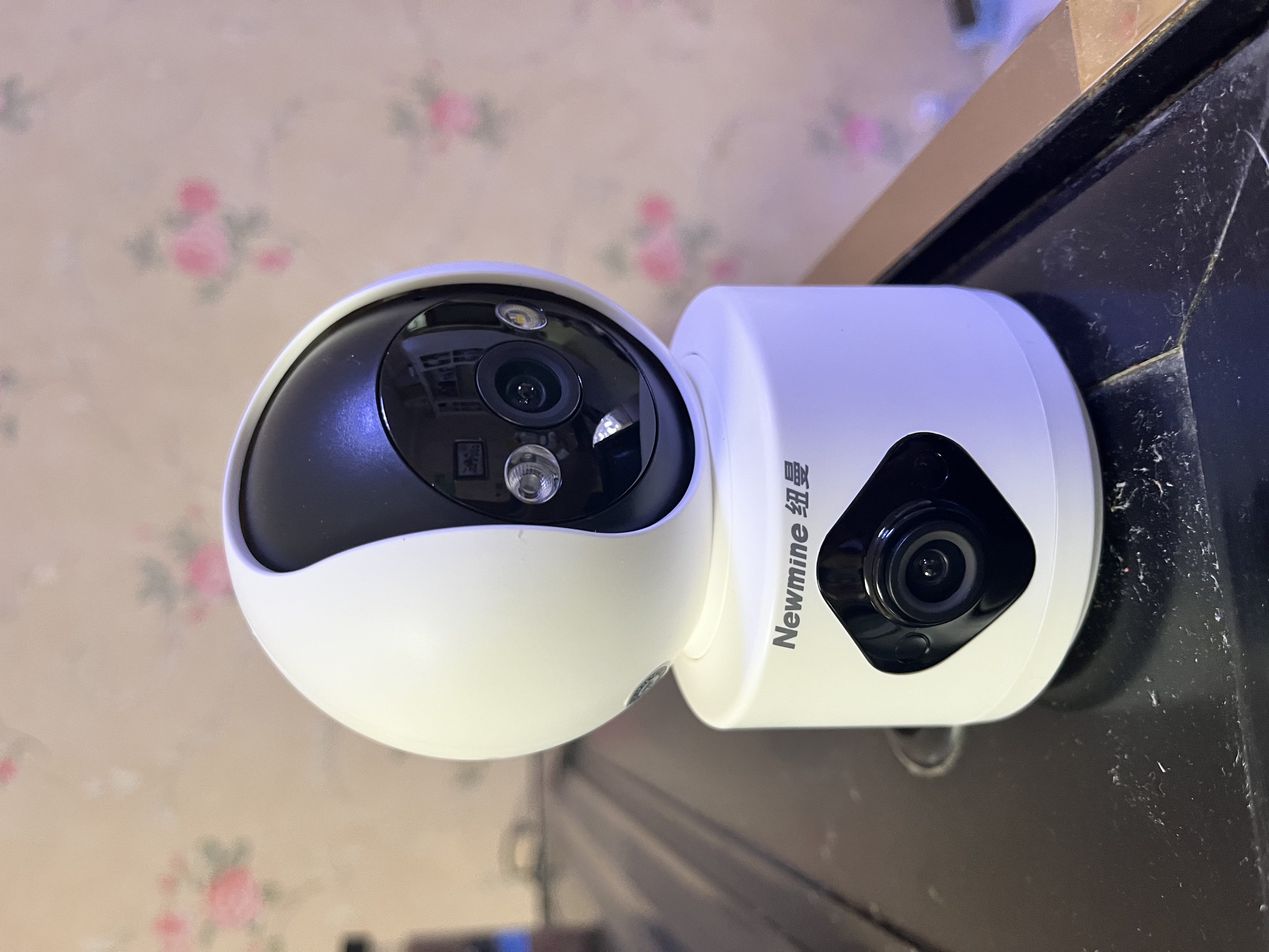 纽曼无线家用智能AI摄像头1200万高清监控器360度无死角带夜视全景语音手机远程对话讲室内外家庭云台 实拍图