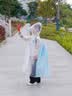 甜甜仔儿童雨衣6-12岁小学生上学专用带书包位男女童一年级京东自营雨披 实拍图