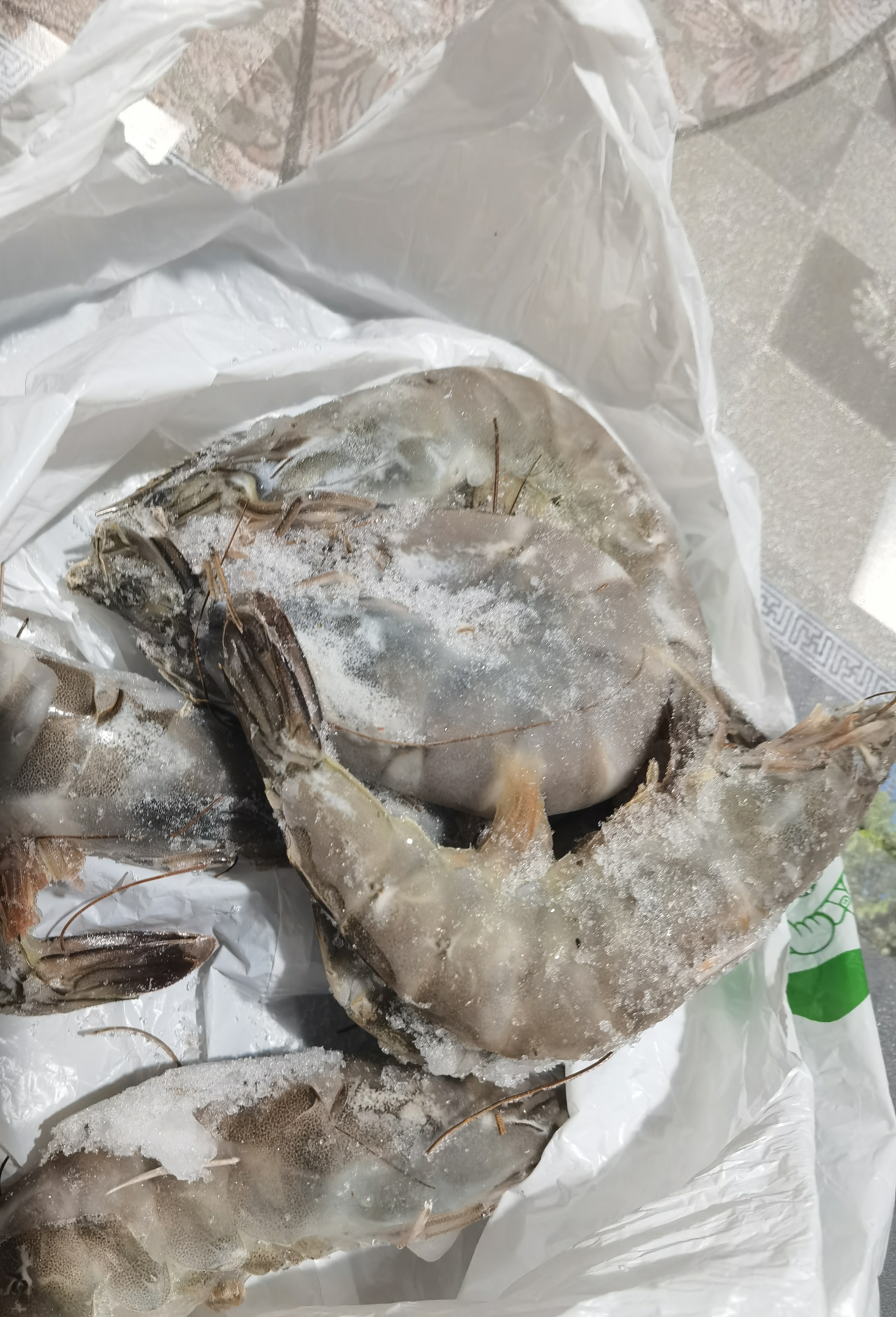 正大食品（CP）泰国进口大虾净重2.8斤/盒 加大号21-25 去冰净重白虾 中秋送礼 实拍图
