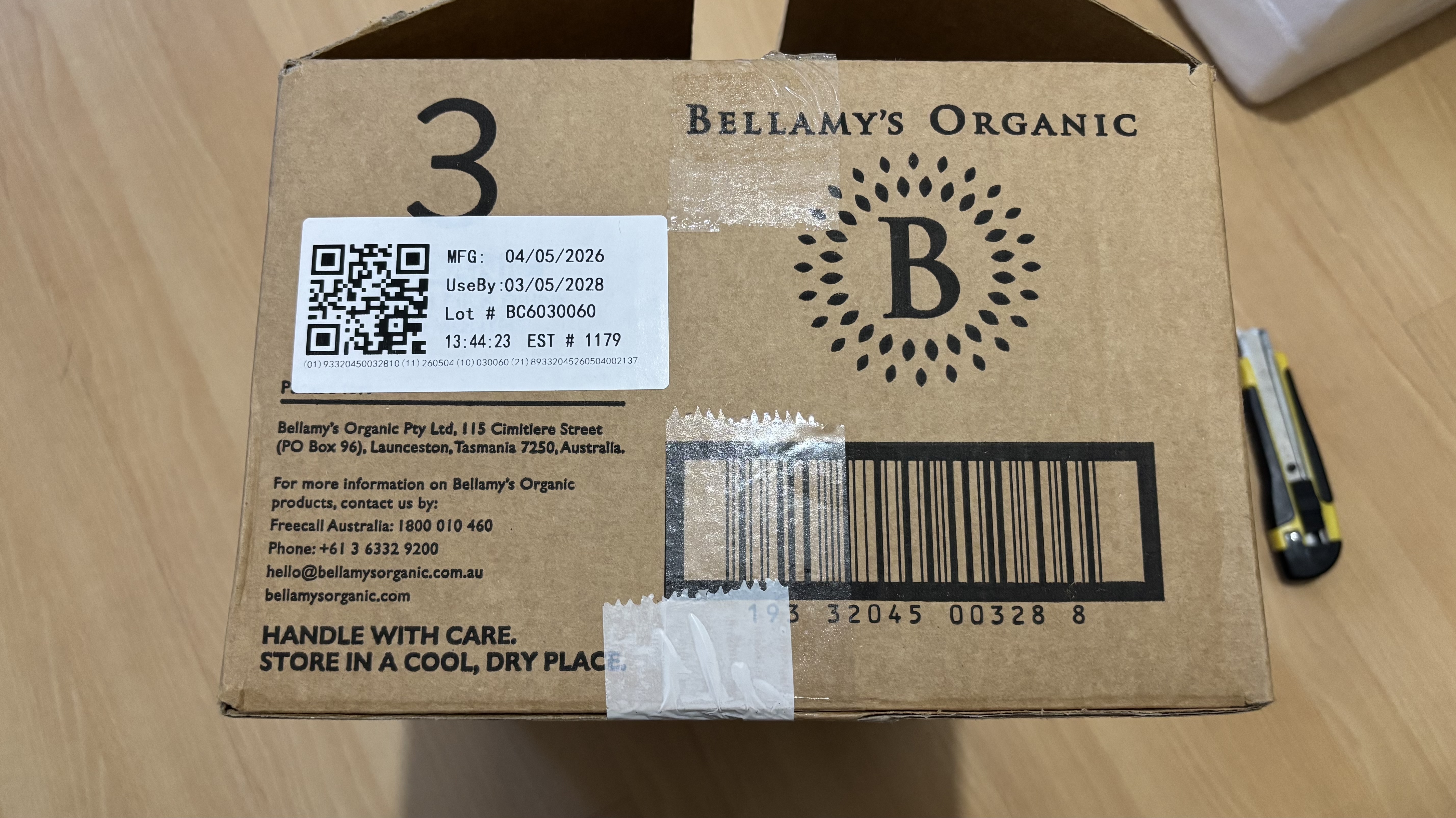 贝拉米（Bellamy's）经典2.0版3段幼儿有机奶粉800g*6罐 1~3岁 8HMO 澳洲原装进口 实拍图