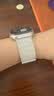 MSSM适用苹果手表表带apple watch S12/11硅胶磁吸iwatch s10/9/se3/Ultra4/3/2回环运动表带 星光色 实拍图
