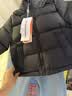 保姆鹅 儿童羽绒服宝宝短款加厚白鸭绒外套男童女童保暖防风冬[NG2637] 黑 90 实拍图