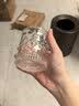 青苹果无铅玻璃威士忌洋酒杯300ml六只 轻奢雕花白酒杯啤酒KTV会所家用 实拍图