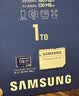 三星（SAMSUNG）1TB TF(MicroSD)存储卡 高速PRO蓝卡 U3A2V30 兼容Steamdeck游戏机无人机运动相机 读速180MB/s 实拍图