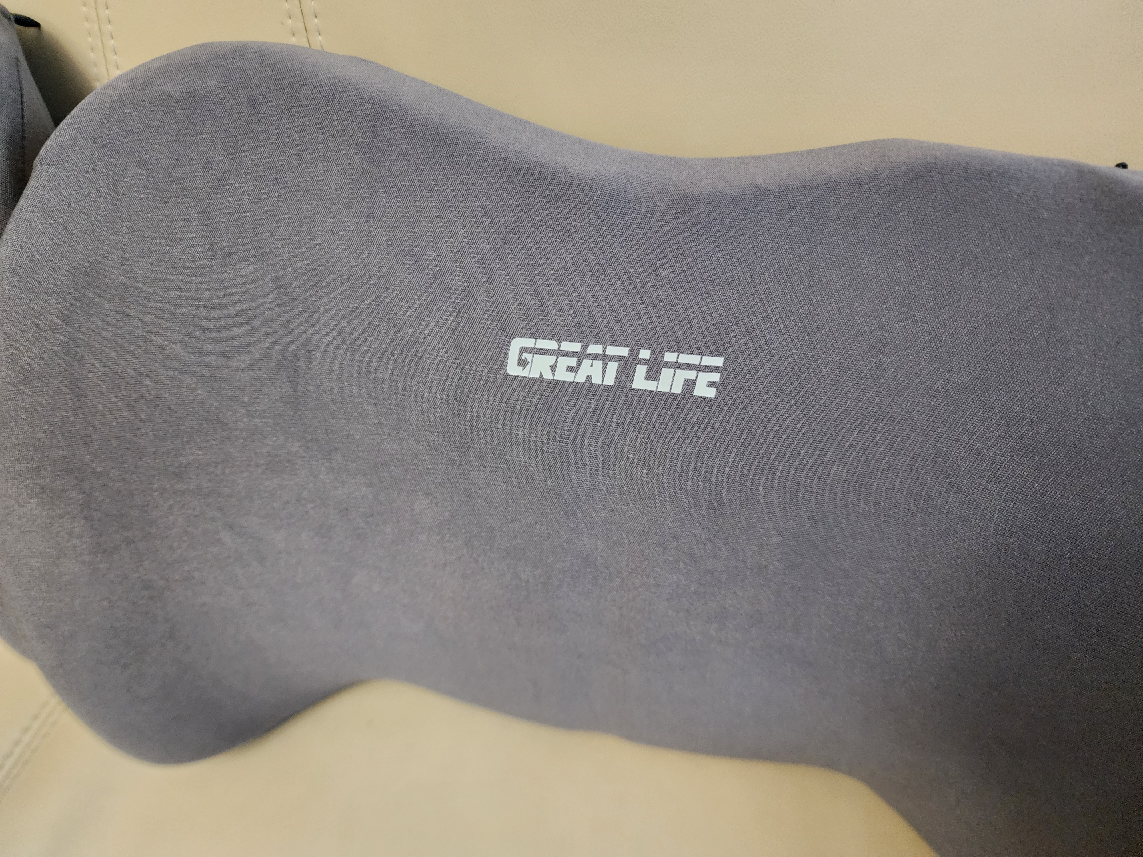 GREAT LIFE汽车腰靠开车护腰靠垫记忆棉靠背垫办公室腰部腰托车用套装腰枕 实拍图