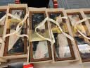 五芳斋月饼礼盒装高档中秋月饼礼盒广式蛋黄莲蓉五仁节日礼品高端送长辈 五芳鎏金-15饼15味高端沙画礼盒940g 实拍图