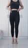 猫人羊羔绒春季打底裤女2026新款高腰保暖加绒加厚外内穿纯棉九分秋裤 实拍图