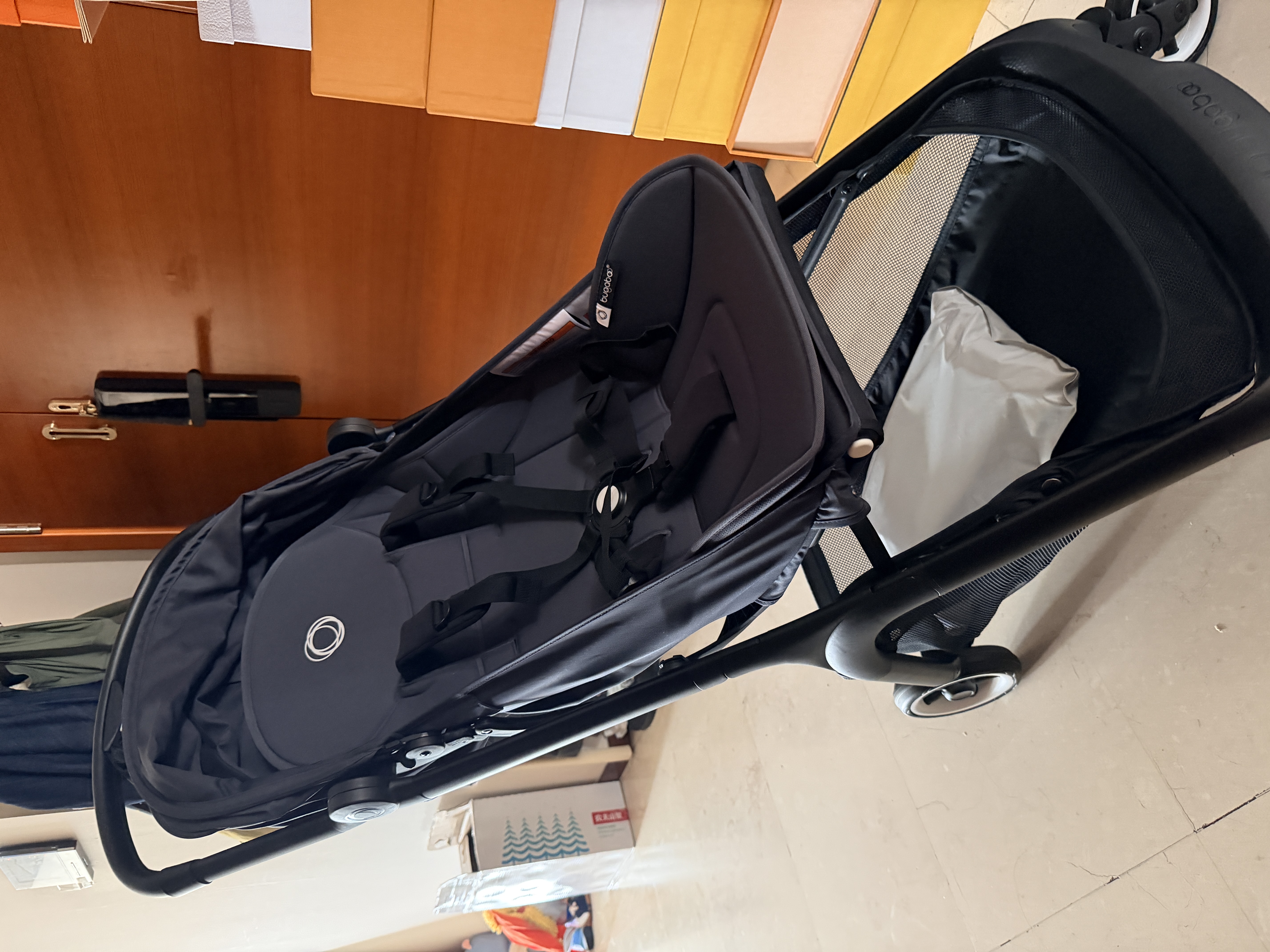 博格步（BUGABOO）Bugaboo Butterfly 博格步轻便婴儿推车多功能可登机 风暴蓝 实拍图
