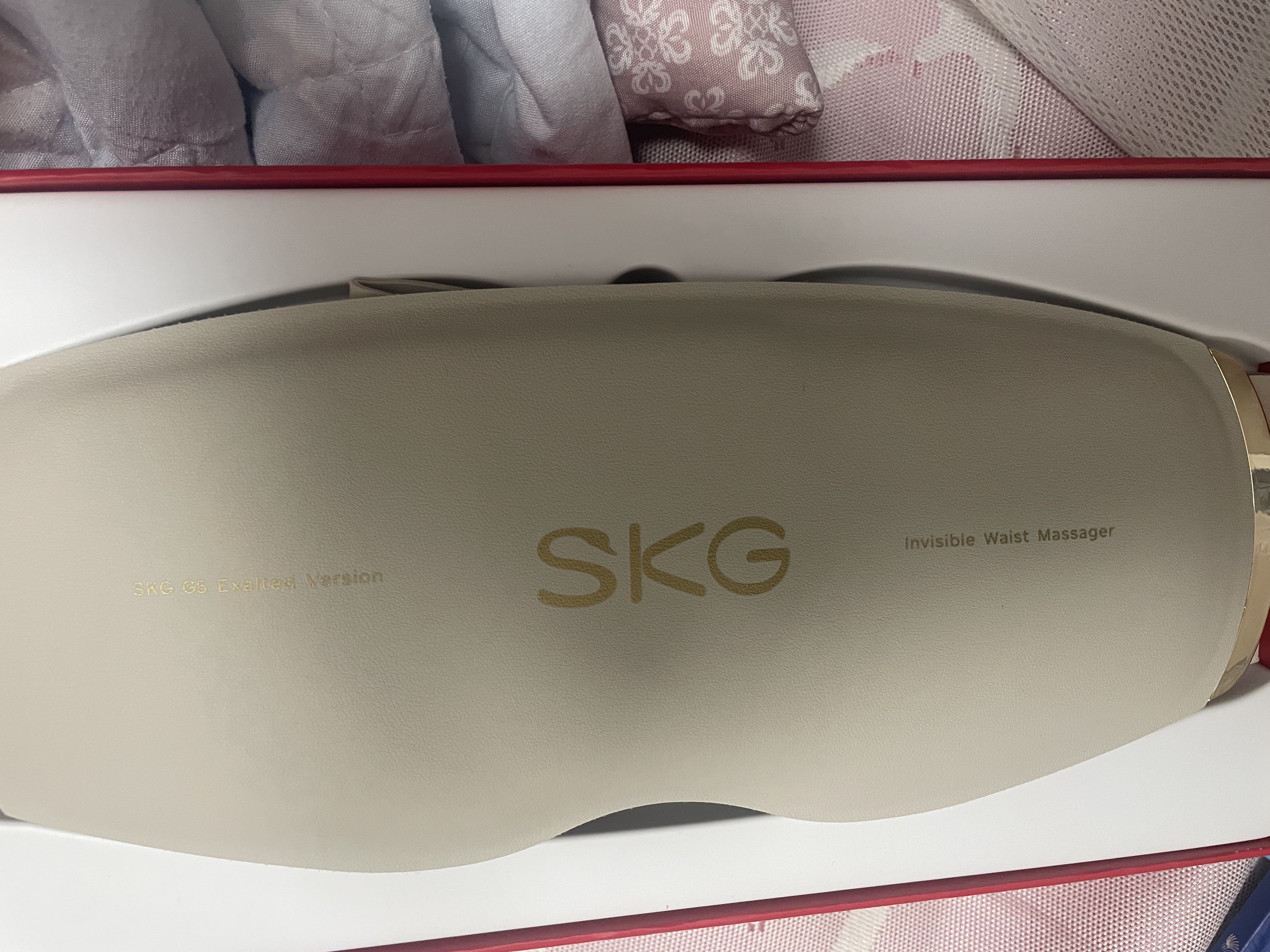SKG按摩仪腰部按摩器G5【行业TOP+礼盒款】暖宫腰带姨妈神器护腰热敷脉冲送男女朋友父母生日礼物 实拍图