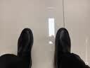 红蜻蜓牛皮男鞋套脚皮鞋男商务休闲鞋男一脚蹬单鞋WTA214151 实拍图