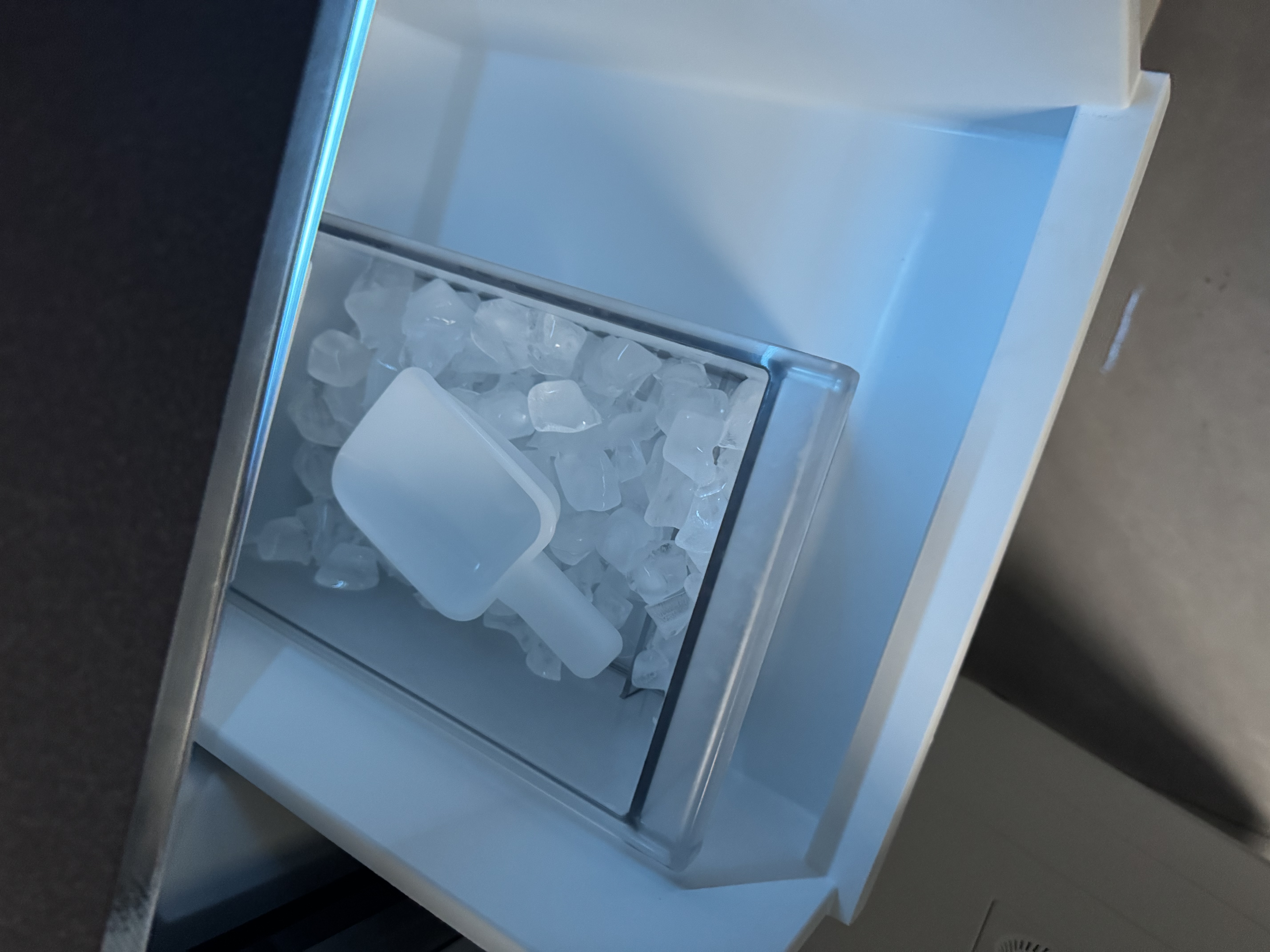 美的（Midea）机皇513升十字门冰箱超薄零嵌入自动制冰机双系统2.0双净化520姐妹款MR-539WUSIPZE 实拍图