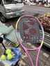 尤尼克斯（YONEX）网球拍初学训练ELITE女王粉已穿线附手胶网球训练器 实拍图