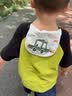 全棉时代婴儿隔汗巾纱布吸汗儿童宝宝开学幼儿园纯棉垫背小熊小鹿小猫3条 实拍图