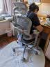 Ergonor保友金豪b雄鹰 人体工学椅 电脑椅 电竞椅办公椅子可躺老板椅 【金豪b雄鹰】银白网(云感科技坐垫)+躺舒宝 实拍图