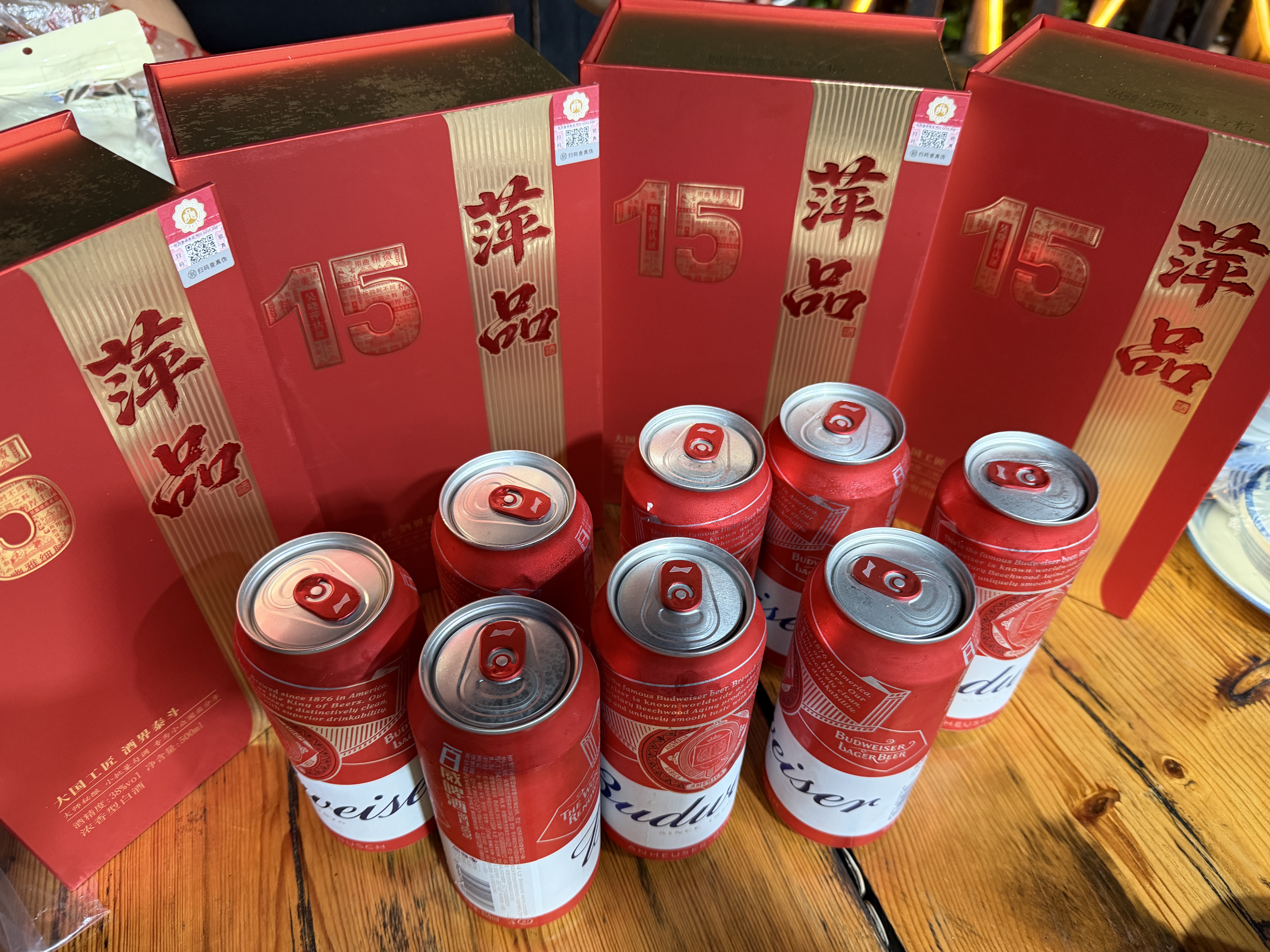 百威经典红罐啤酒552ml*12罐整箱装中秋送礼 实拍图