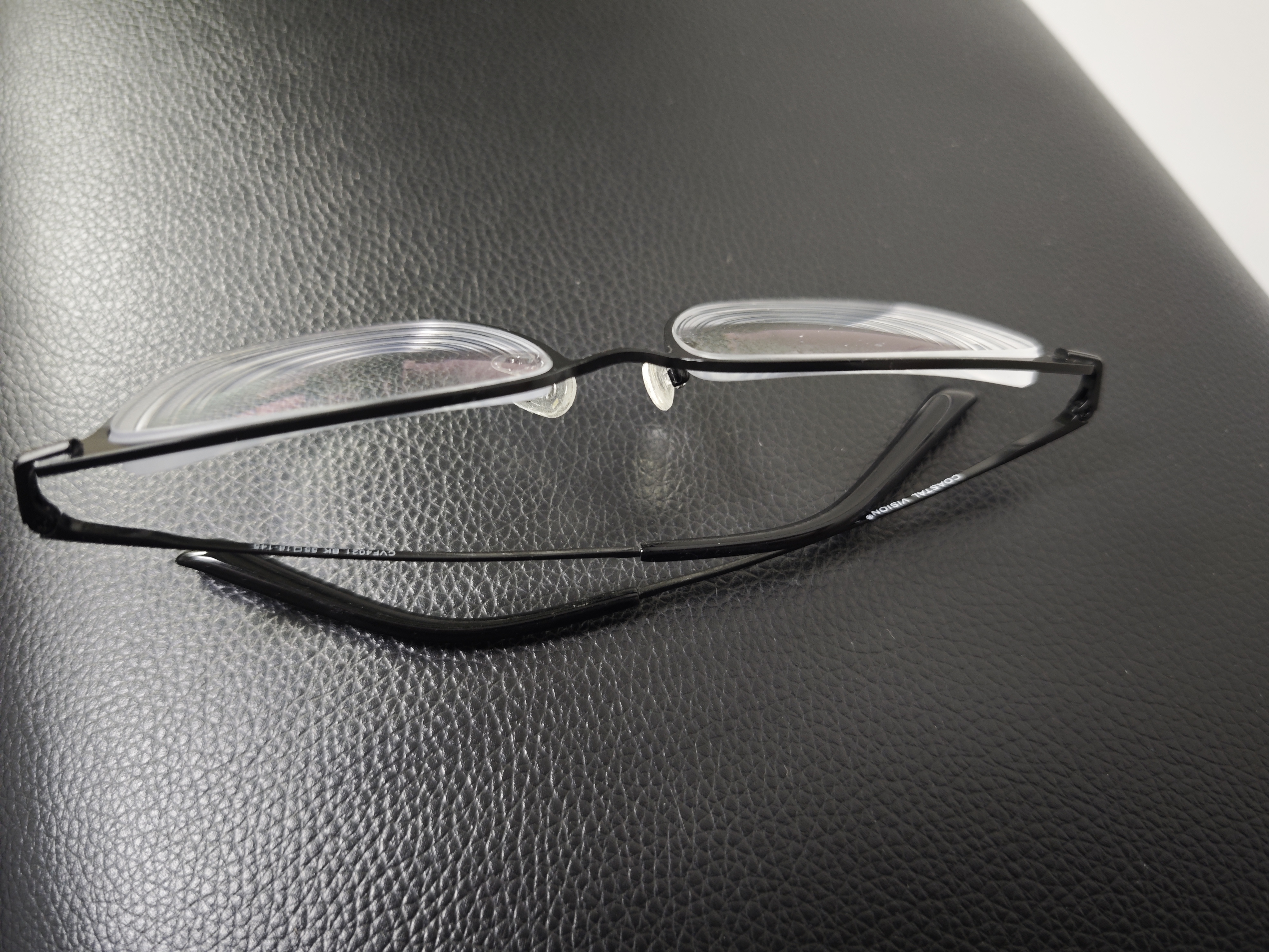 依视路（ESSILOR） 钻晶系列高清耐磨防蓝光近视超薄镜片专业配度数眼镜架男女镜框 钛+金属-全框-4021BK-黑色 镜框+依视路A4防蓝光1.60现片 实拍图