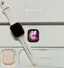 Apple/苹果 Watch S11 智能手表GPS款42毫米玫瑰金色铝金属表壳淡桃粉色运动型表带S/M MEUN4CH/B 实拍图